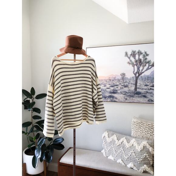 Weekend Campfires ultra slouchy + oversized cozy sweater L - Picture 1 of 5